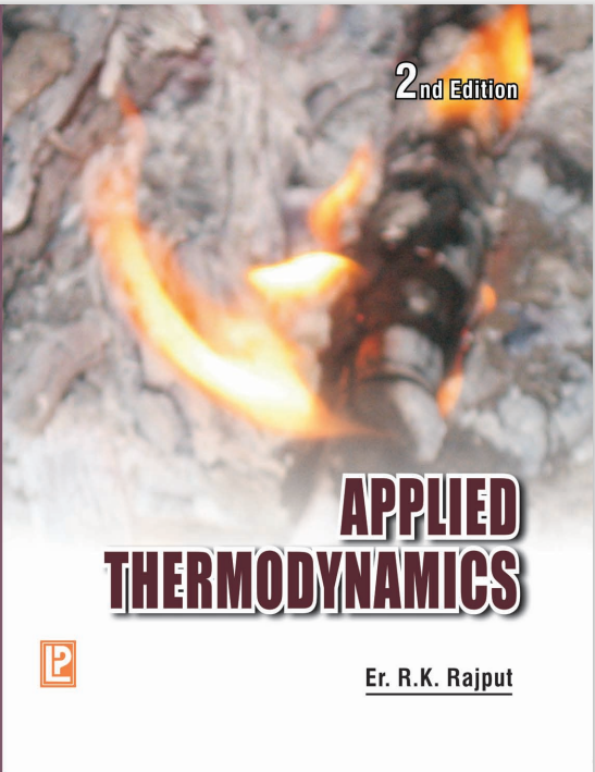 Applied Thermodynamics 2nd Edition By R K Rajput